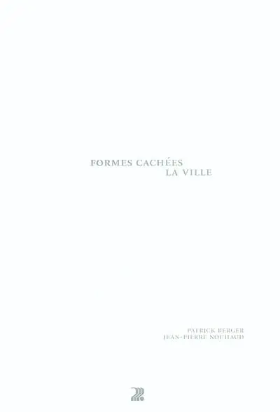 Formes cachées, la ville