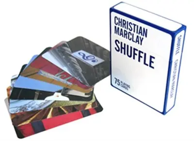 Christian Marclay Shuffle (75 playing cards presented in a box)