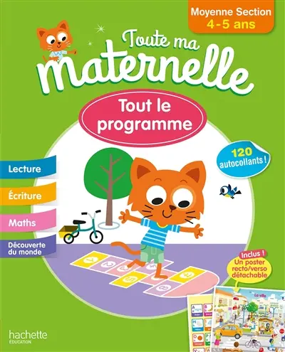 Toute ma maternelle, moyenne section, 4-5 ans : tout le programme