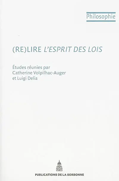 (Re)lire L'esprit des lois