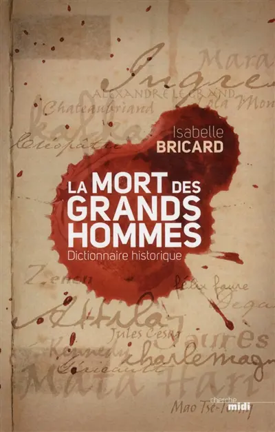La mort des grands hommes : dictionnaire historique
