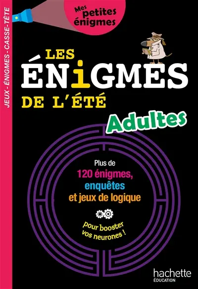 Les énigmes de l'été : adultes