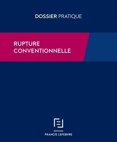 Rupture conventionnelle du contrat de travail