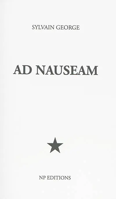 Ad nauseam