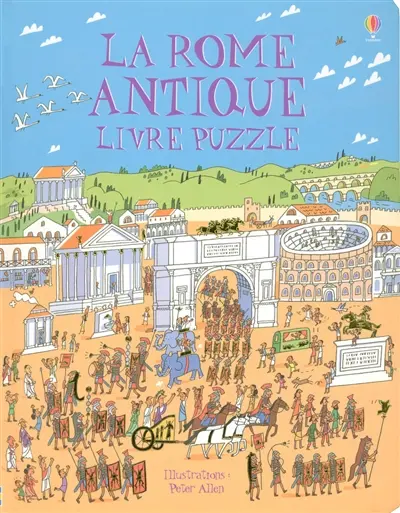 La Rome antique : livre puzzle