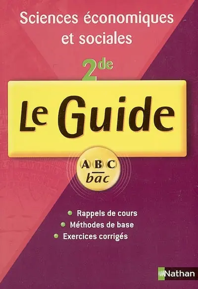 Sciences économiques et sociales, 2de
