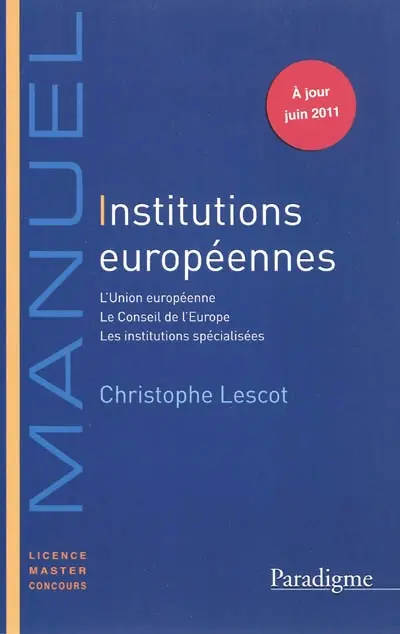 Institutions européennes