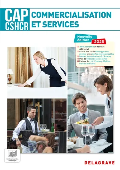 CAP CSHCR : commercialisation et services : 1re-2e années