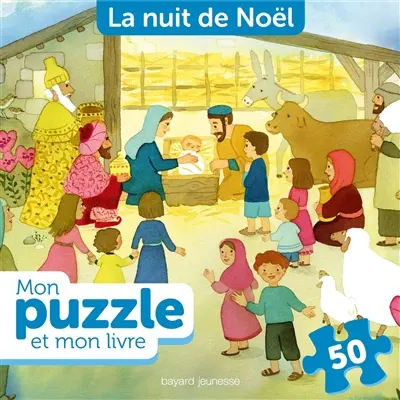 Mon puzzle et mon livre : la nuit de Noël