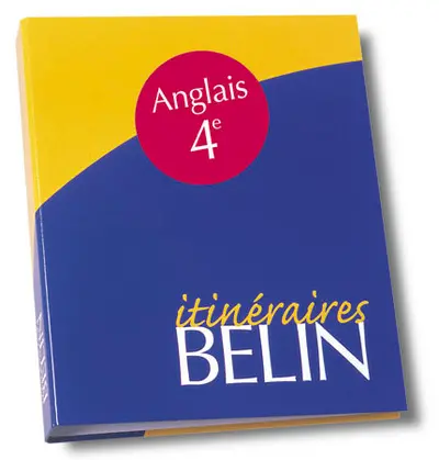 Wings, anglais 4e, classeur Itinéraires