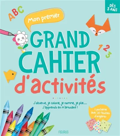 Mon premier grand cahier d'activités