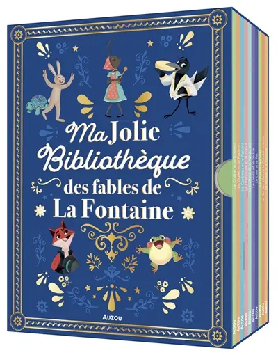 Ma jolie bibliothèque des fables de La Fontaine