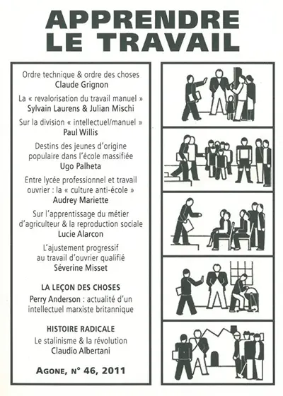 Agone, n° 46. Apprendre le travail