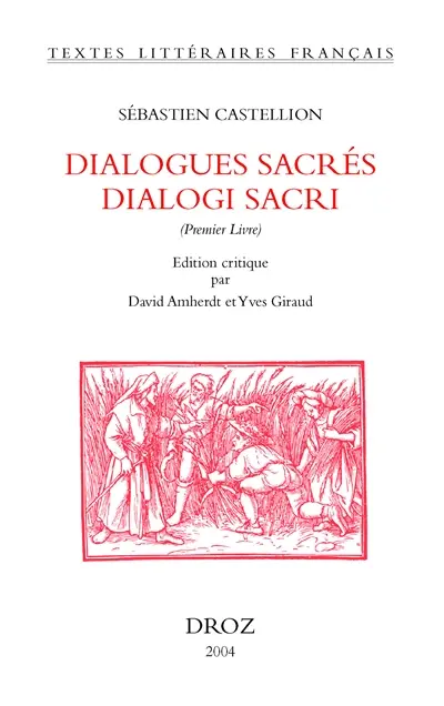 Dialogues sacrés : premier livre. Dialogi sacri