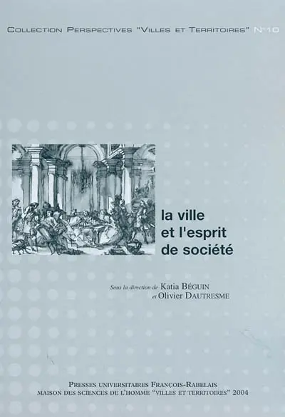 La ville et l'esprit de société : actes de la journée d'études du 27 mai 2002