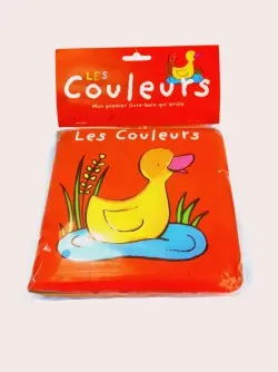 Les couleurs : mon premier livre-bain qui brille