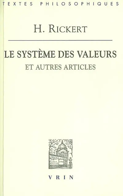 Le système des valeurs et autres articles
