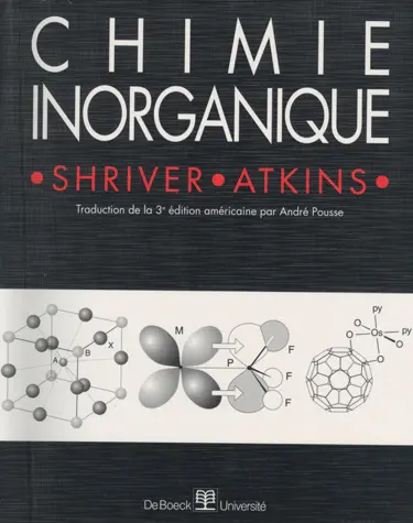 Chimie inorganique : traduction de la 3e édition américaine