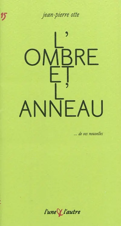 L'ombre et l'anneau