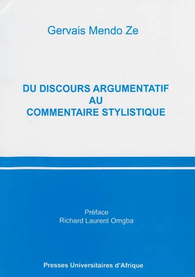 Du discours argumentatif au commentaire stylistique