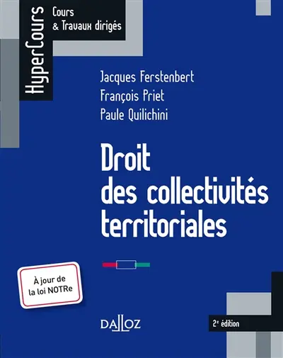 Droit des collectivités territoriales