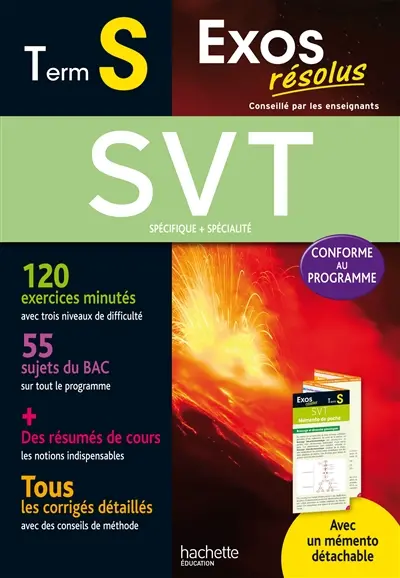 SVT terminale S : spécifique + spécialité